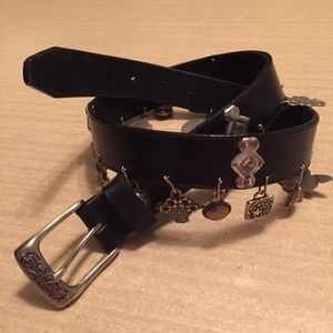 Vintage 1993 Brighton Charm Belt 23 Charms